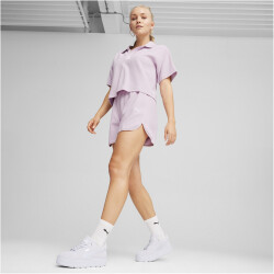 PUMA HER Poloshirt Damen 60 - grape mist XS