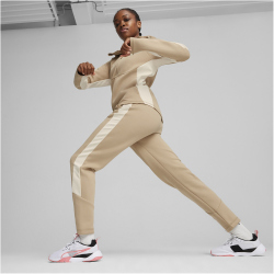 PUMA Evostripe Kapuzenjacke Damen 83 - prairie tan XS