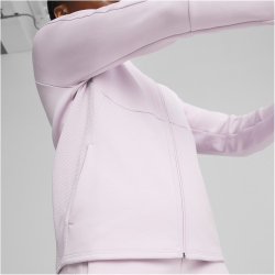 PUMA Evostripe Kapuzenjacke Damen 60 - grape mist XS