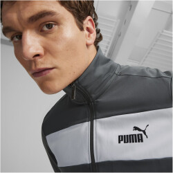 PUMA Polyester Trainingsanzug Herren 80 - mineral gray XL
