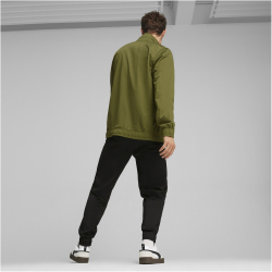 PUMA Polyester Trainingsanzug Herren 33 - olive green M