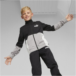 PUMA Colorblock CL Polyester Trainingsanzug Jungen 01 -...
