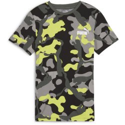 PUMA Essentials+ Camo T-Shirt Jungen 80 - mineral gray 128