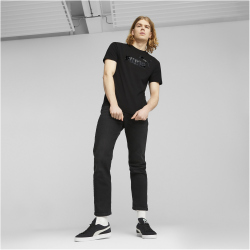 PUMA Essentials+ Camo Graphic T-Shirt Herren 01 - PUMA black S