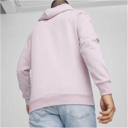 PUMA Essentials+ 2 Col Small Logo Fleece-Hoodie Herren 60 - grape mist M