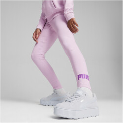 PUMA Essentials Logo Leggings Mädchen 60 - grape...