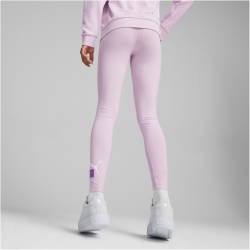 PUMA Essentials Logo Leggings M&auml;dchen 60 - grape mist 152