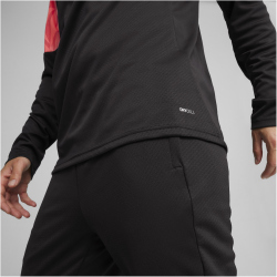 PUMA individualFINAL Forever Faster 1/4-Zip Trainings-Top Herren 57 - PUMA black/sunset glow M