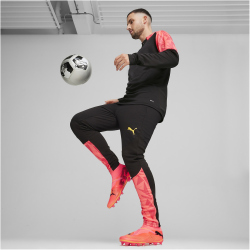 PUMA individualFINAL Forever Faster 1/4-Zip Trainings-Top Herren 57 - PUMA black/sunset glow M