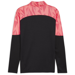 PUMA individualFINAL Forever Faster 1/4-Zip Trainings-Top Herren 57 - PUMA black/sunset glow M