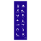 TRENDY SPORT Yogamat Home 180x60x0,5cm Blau