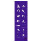 TRENDY SPORT Yogamat Home 180x60x0,5cm Lila