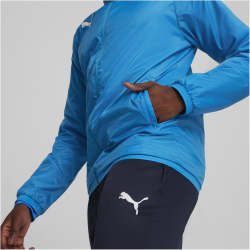 PUMA teamGOAL Allwetterjacke Herren 02 - electric blue lemonade/puma white S
