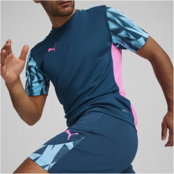 PUMA individualFINAL Shorts Herren 56 - ocean tropic/bright aqua XS