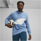 PUMA King Top Crew Sweatshirt Herren 05 - zen blue/puma white XL