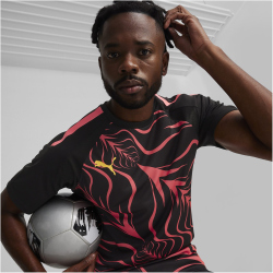 PUMA individualLIGA Graphic Trikot Herren 57 - PUMA black/sunset glow S