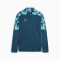 PUMA individualFINAL 1/4-Zip Trainings-Top Kinder 56 - ocean tropic/bright aqua 140