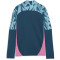 PUMA individualFINAL 1/4-Zip Trainings-Top Kinder 56 - ocean tropic/bright aqua 140