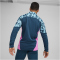 PUMA individualFINAL 1/4-Zip Trainings-Top Herren 56 - ocean tropic/bright aqua XS