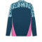 PUMA individualFINAL 1/4-Zip Trainings-Top Herren 56 - ocean tropic/bright aqua XL