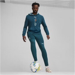PUMA Neymar Jr. Creativity Logo Hoodie Herren 13 - ocean tropic/turquoise surf XL
