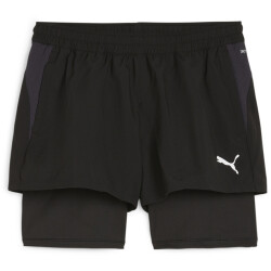 PUMA teamGOAL 2in1 Shorts Damen 03 - PUMA black/PUMA white L