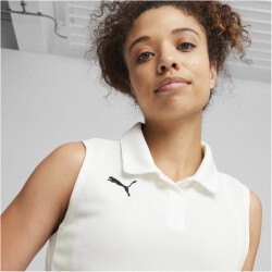 PUMA teamGOAL Poloshirt Damen 04 - PUMA white/PUMA black/feather gray S