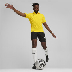 PUMA teamGOAL Poloshirt Herren 07 - faster yellow/puma black/sport yellow M