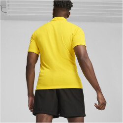 PUMA teamGOAL Poloshirt Herren 07 - faster yellow/puma black/sport yellow M