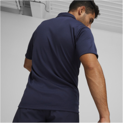 PUMA teamGOAL Poloshirt Herren 06 - PUMA navy/PUMA white/persian blue L