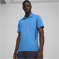 PUMA teamGOAL Poloshirt Herren 02 - electric blue...