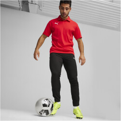 PUMA teamGOAL Poloshirt Herren 01 - PUMA red/PUMA white/fast red S