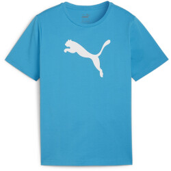 PUMA teamRISE Logo Baumwolltrikot Jungen 02 - speed...