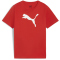 PUMA teamRISE Logo Baumwolltrikot Jungen 01 - PUMA red/PUMA white 116
