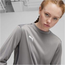 PUMA teamGOAL Trainings-Sweatshirt Damen 13 - cast iron/puma white/shadow gray L