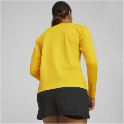 PUMA teamGOAL Trainings-Sweatshirt Damen 07 - faster yellow/puma black/sport yellow XS