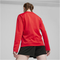 PUMA teamGOAL Trainings-Sweatshirt Damen 01 - PUMA red/PUMA white/fast red XS