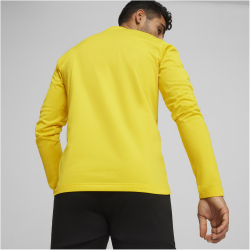 PUMA teamGOAL Trainings-Sweatshirt Herren 07 - faster yellow/puma black/sport yellow M