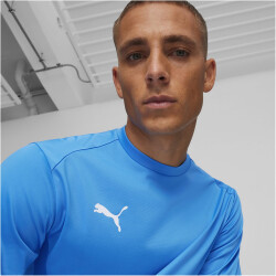 PUMA teamGOAL Trainings-Sweatshirt Herren 02 - electric blue lemonade/puma white/puma team royal 3XL