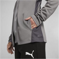 PUMA teamGOAL Trainingsjacke Herren 13 - cast iron/puma white/shadow gray S