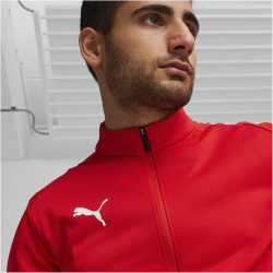 PUMA teamGOAL Trainingsjacke Herren 01 - PUMA red/PUMA white/fast red L