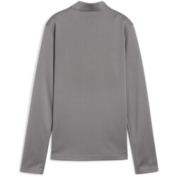 PUMA teamGOAL 1/4-Zip Trainings-Top Damen 13 - cast iron/puma white/shadow gray S