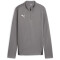 PUMA teamGOAL 1/4-Zip Trainings-Top Damen 13 - cast iron/puma white/shadow gray L