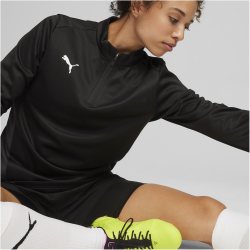PUMA teamGOAL 1/4-Zip Trainings-Top Damen 03 - PUMA black/PUMA white/flat dark gray M