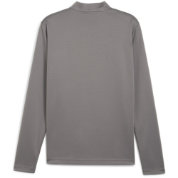 PUMA teamGOAL 1/4-Zip Trainings-Top Herren 13 - cast iron/puma white/shadow gray S