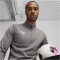 PUMA teamGOAL 1/4-Zip Trainings-Top Herren 13 - cast iron/puma white/shadow gray XL