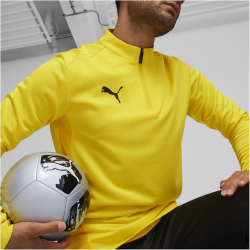 PUMA teamGOAL 1/4-Zip Trainings-Top Herren 07 - faster yellow/puma black/sport yellow 3XL