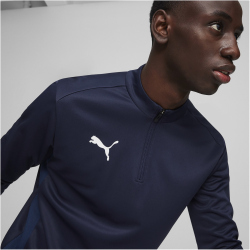PUMA teamGOAL 1/4-Zip Trainings-Top Herren 06 - PUMA navy/PUMA white/persian blue 3XL