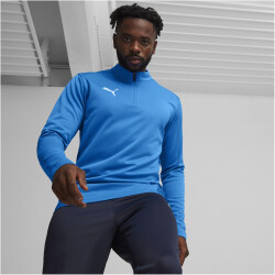 PUMA teamGOAL 1/4-Zip Trainings-Top Herren 02 - electric...
