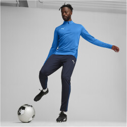 PUMA teamGOAL 1/4-Zip Trainings-Top Herren 02 - electric blue lemonade/puma white/puma team royal M